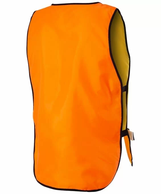 Реальное фото Манишка двухсторонняя Jögel Reversible Bib L оранжевый/лаймовый УТ-00018739 от магазина СпортСЕ