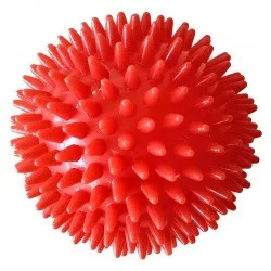 Мяч массажный 9 см C28759 твердый ПВХ красный 10017732