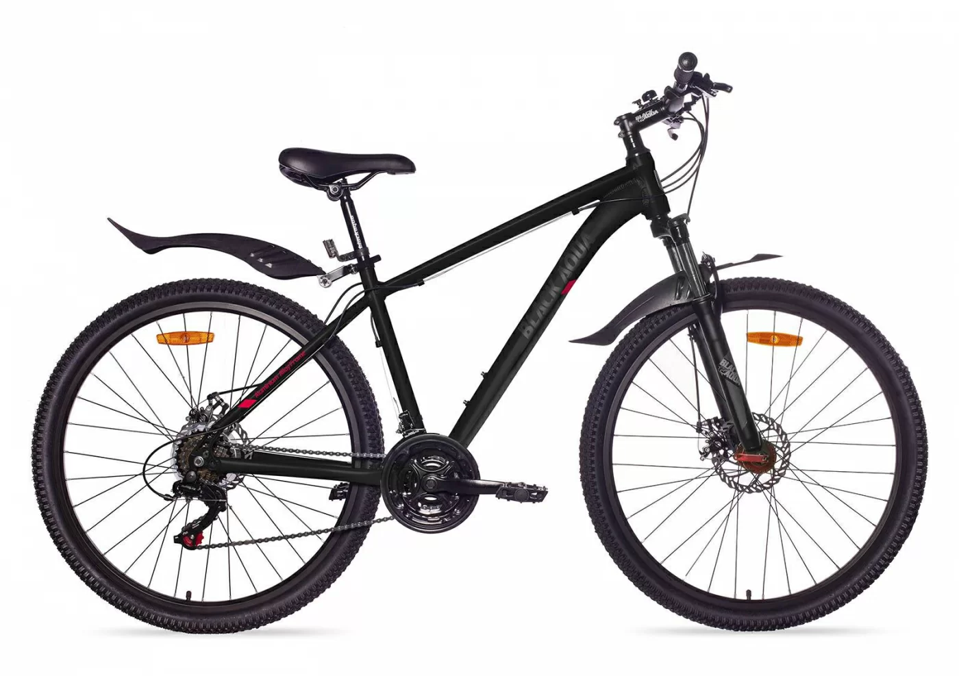 Реальное фото Велосипед Black Aqua Cross 2782 D+ matt 27,5" хаки GL-405D от магазина СпортСЕ