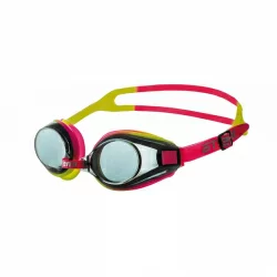 Очки для плавания Atemi M102 силикон розово-желтые