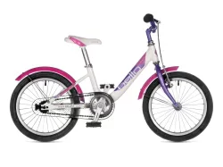 Велосипед детский AUTHOR Bello 2022 Бело-фиолетовый