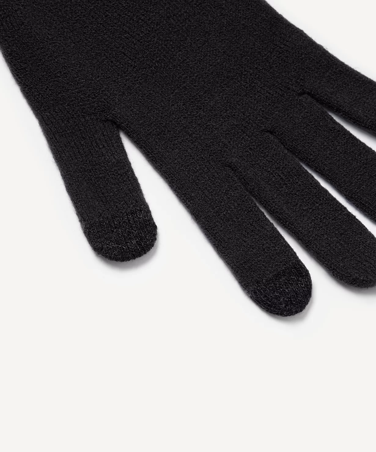 Реальное фото Перчатки ESSENTIAL Team Knitted Gloves, черный от магазина СпортСЕ