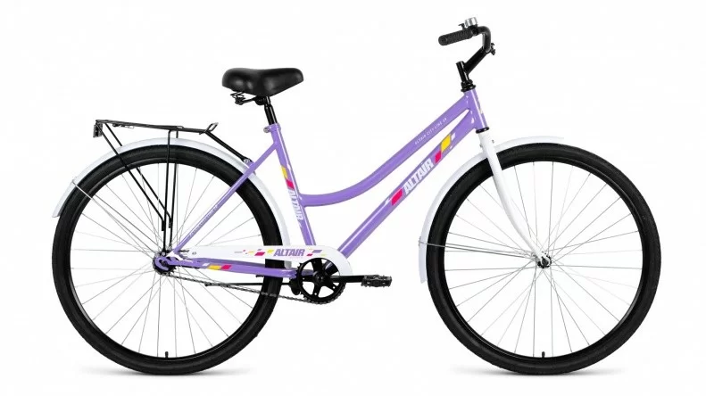 Реальное фото Велосипед Altair City low 28 (1ск ) (2019) фиолетовый от магазина СпортСЕ