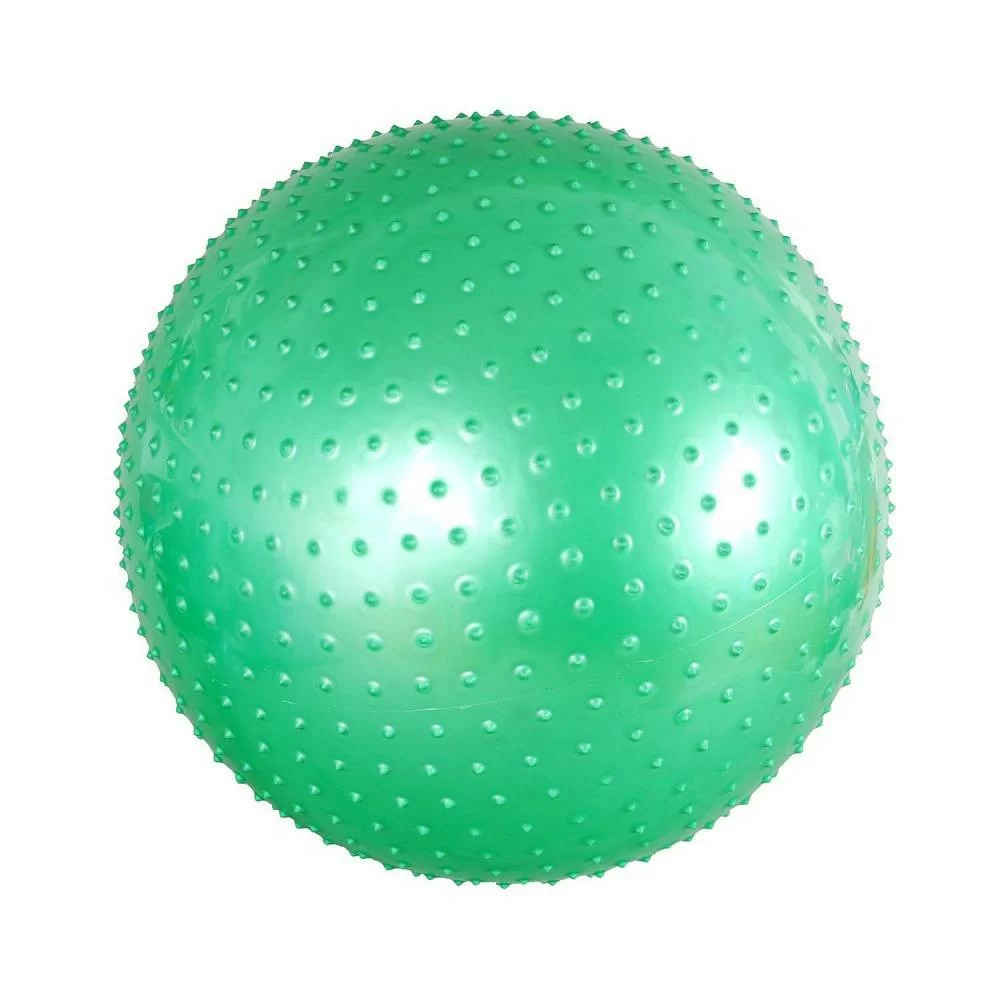 Реальное фото Мяч массажный 55 см (22") Body Form зеленый BF-MB01 от магазина СпортСЕ