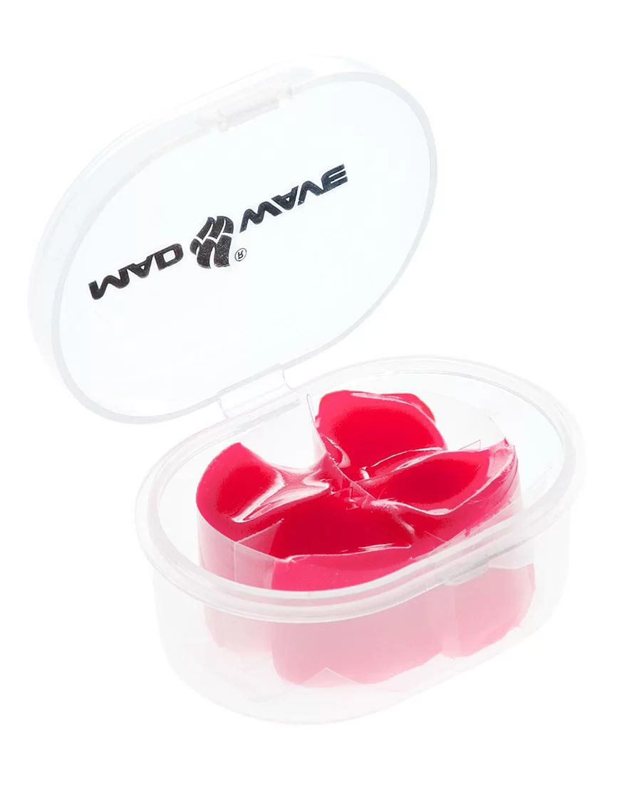 Реальное фото Беруши Mad Wave Ear plugs silicone pink M0714 01 0 11W от магазина СпортСЕ