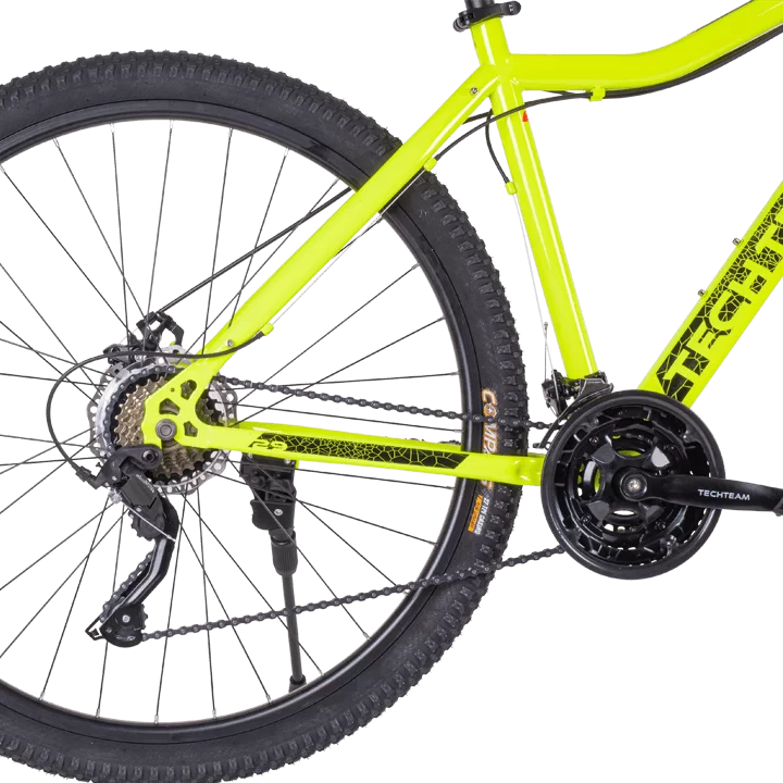 Реальное фото Велосипед TechTeam Delta 29" желтый от магазина СпортСЕ