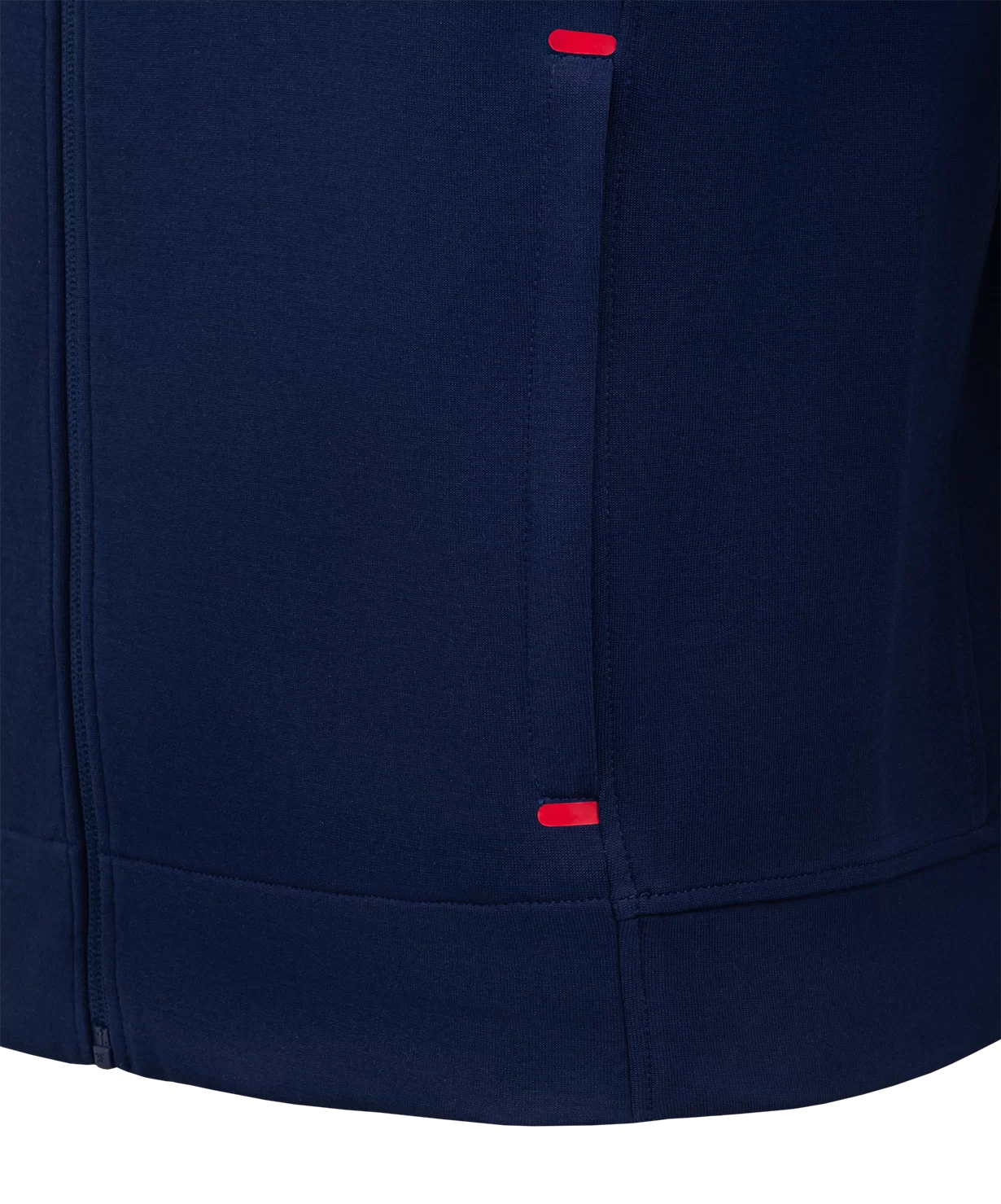 Реальное фото Олимпийка NATIONAL Essential FZ Jacket, темно-синий от магазина СпортСЕ