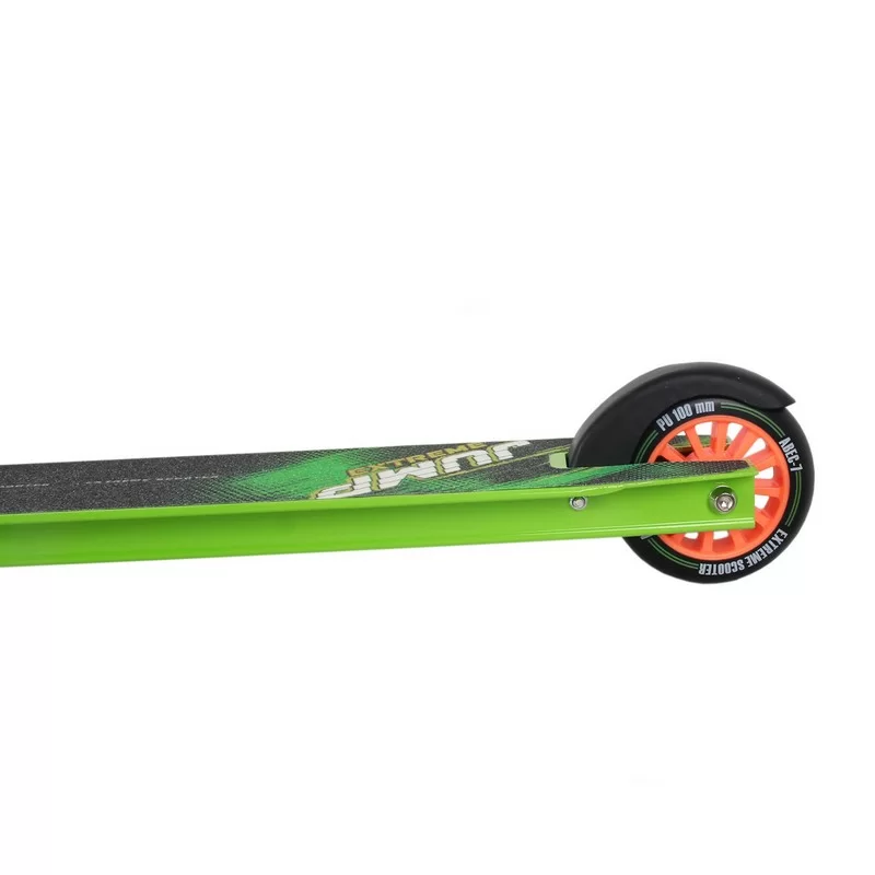 Реальное фото Самокат RGX Jump 100мм трюковый green от магазина СпортСЕ