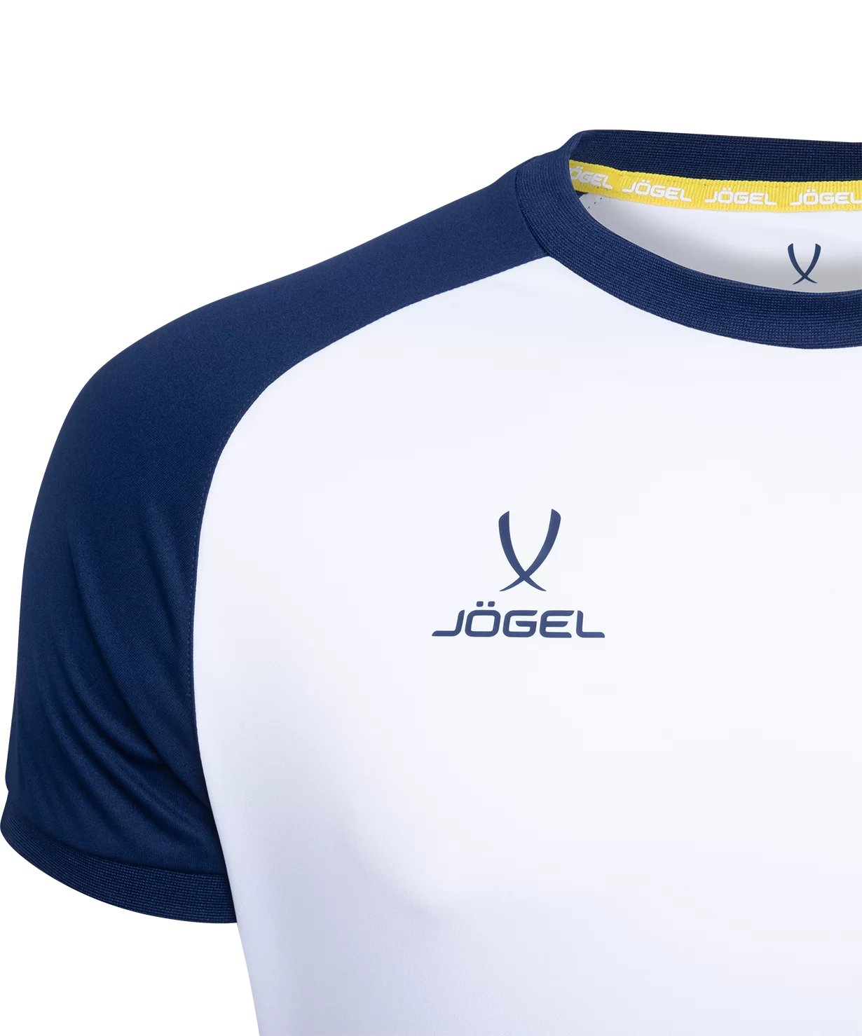 Реальное фото Футболка игровая CAMP Reglan Jersey, белый/темно-синий от магазина СпортСЕ