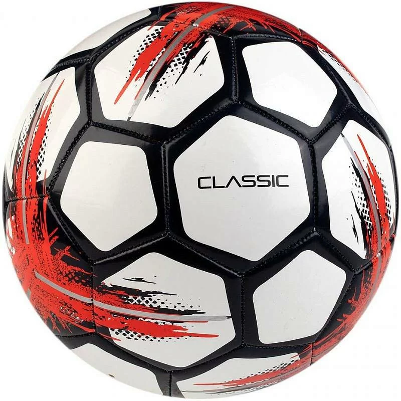 Реальное фото Мяч футбольный Select Classic №5 бел/чер/крас 815320.5.001 от магазина СпортСЕ