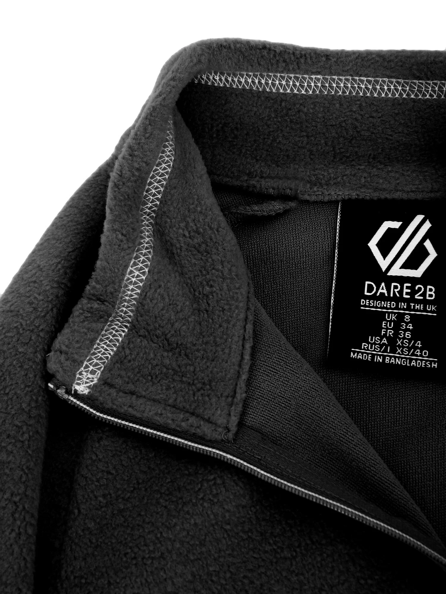 Реальное фото Толстовка Freeform Fleece (Цвет 800, Черный) DWA399 от магазина СпортСЕ