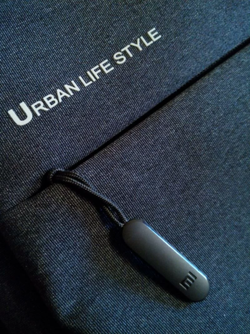 Реальное фото Рюкзак Xiaomi Mi Minimalist Backpack Urban Life Style 300х140x392 blue 00-00002686 от магазина СпортСЕ