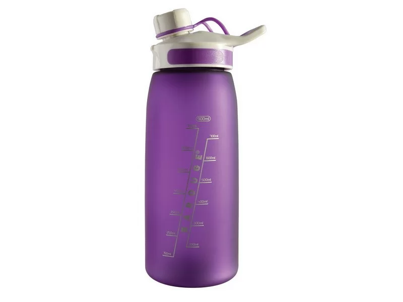 Реальное фото Бутылка для воды Barouge Active Life BP-913(900) фиолетовая от магазина СпортСЕ