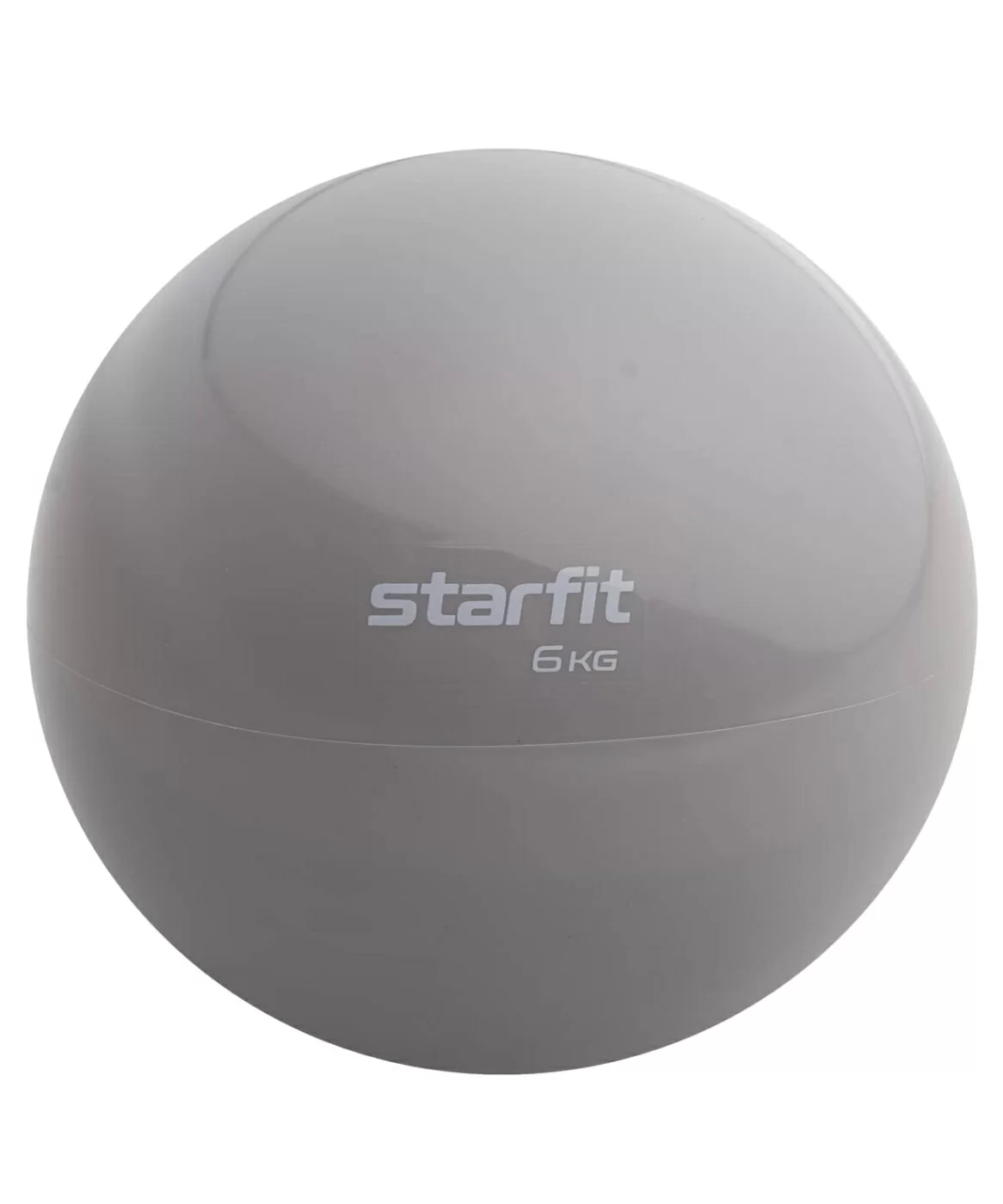 Реальное фото Медбол 6 кг StarFit GB-703 тепло-серый пастель УТ-00018933 от магазина СпортСЕ