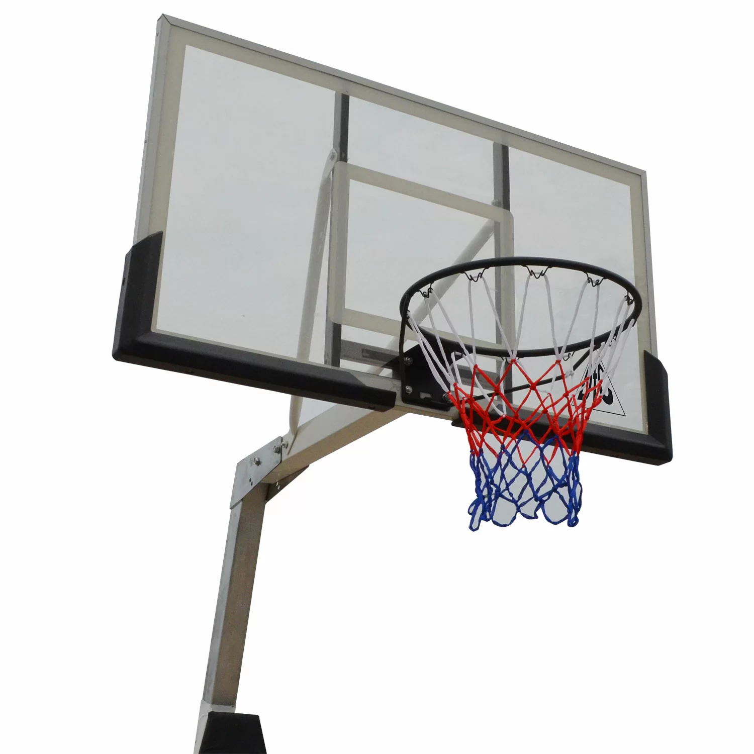 Реальное фото Баскетбольная мобильная стойка DFC STAND50SG 127X80CM поликарбонат (3кор) от магазина СпортСЕ