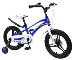 Велосипед 16" BIBITU TURBO, синий/белый (2024)