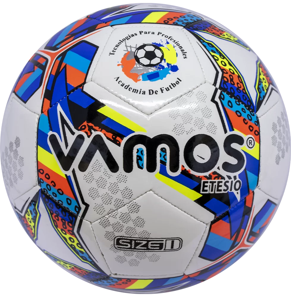 Реальное фото Мяч футбольный Vamos Etesio 30П №1 BV 1101-ETO от магазина СпортСЕ