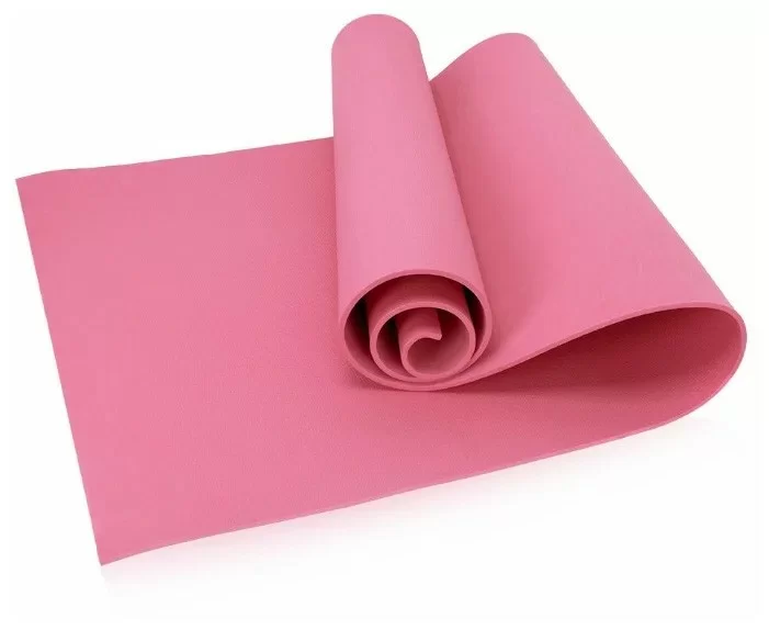 Реальное фото Коврик для йоги B32216 173х61х0,6 см розовый 10018946 от магазина СпортСЕ