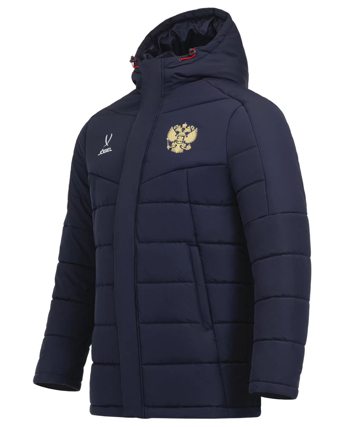 Реальное фото Куртка утепленная NATIONAL PerFormPROOF Padded Jacket, темно-синий от магазина СпортСЕ