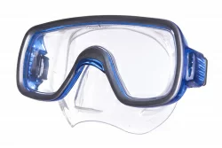 Маска для плавания Salvas Geo Md Mask силикон р. Medium синий CA140S1BYSTH
