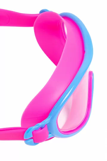 Реальное фото Маска для плавания Mad Wave Comfy юниорская pink M0471 01 0 11W от магазина СпортСЕ