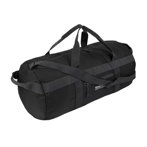 Реальное фото Сумка Packaway Duff 60L (Цвет 800, Черный) EU179 от магазина СпортСЕ