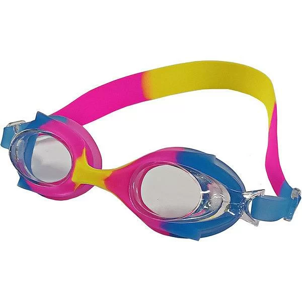 Реальное фото Очки для плавания B31524-5 JR сине/розово/желтый Mix-2 10018010 от магазина СпортСЕ