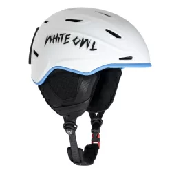 Шлем White Owl HK004 зимний 48-53см белый с синим  W112791