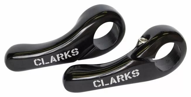 Реальное фото Рога Clark's Sale CB-02 алюм. короткие  черные 3-322 от магазина СпортСЕ
