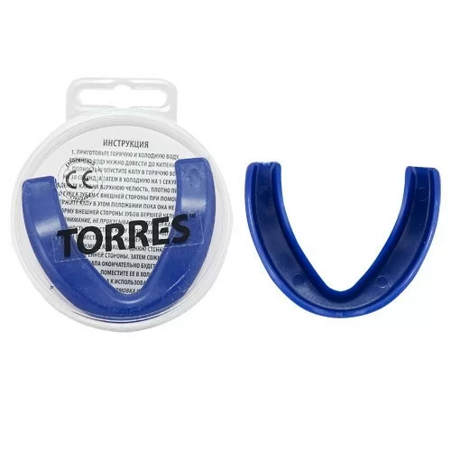 Реальное фото Капа Torres термопластичная CE approved синий PRL1023BU от магазина СпортСЕ