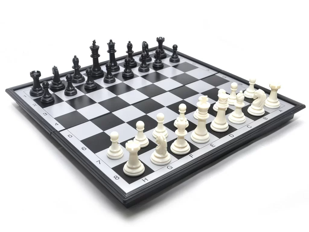 Реальное фото Набор игр (3в1) 24*24см (шашки, шахматы, нарды) магнит. 3146 от магазина СпортСЕ
