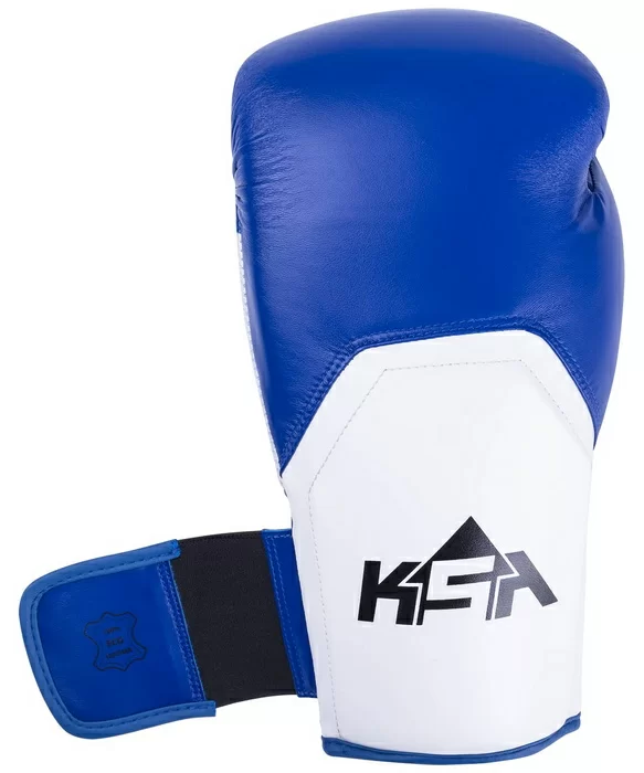 Реальное фото Перчатки боксерские KSA Scorpio к/з Blue от магазина СпортСЕ