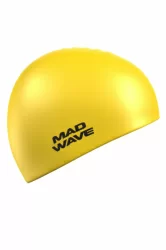 Шапочка для плавания Mad Wave Intensiv Big yellow M0531 12 2 06W