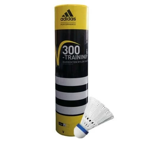 Реальное фото Волан пластик Adidas Training медленный белый N300/6 от магазина СпортСЕ