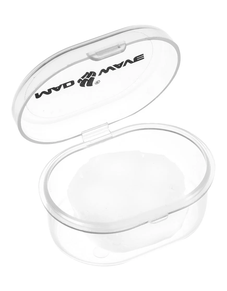 Реальное фото Беруши Mad Wave Ear plugs white M0715 01 0 02W от магазина СпортСЕ