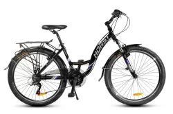 Велосипед HORST Shadow 2022 Чёрно-серо-фиолетовый