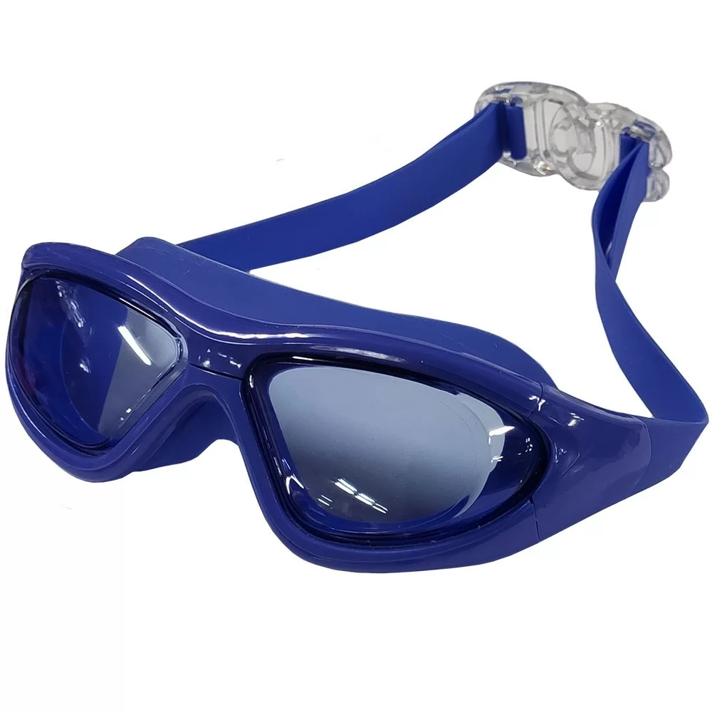 Реальное фото Очки для плавания B31536-1 (полумаска) синий 10018066 от магазина СпортСЕ