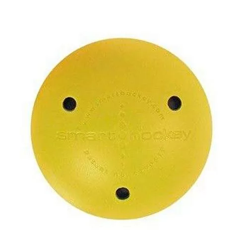 Реальное фото Мяч для смарт-хоккея тренировочный желтый от магазина СпортСЕ