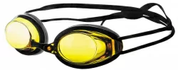 Очки для плавания Atemi N402 силикон черно-янтарные