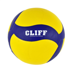 Мяч волейбольный Cliff V200W №5 желто-синий V200W