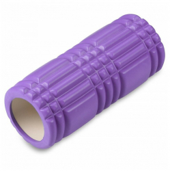 Ролик для йоги 33х14 см E32578-4 ЭВА/ПВХ/АБС фиолетовый 10015435