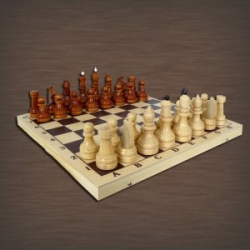 Шахматы турнирные 8151М 40 х 20 х 5см