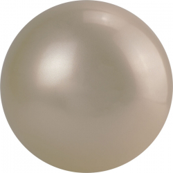 Мяч для художественной гимнастики 15 см AG-15-03 ПВХ жемчужный