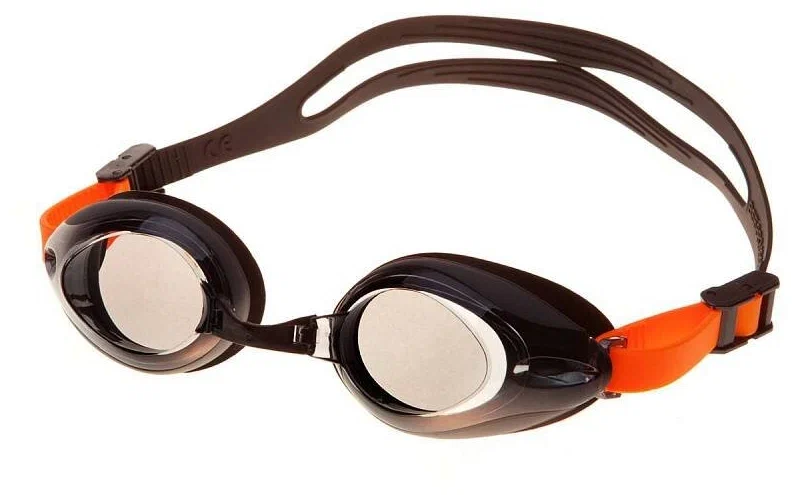 Реальное фото Очки для плавания Alpha Caprice AD-G3500 Black/graphite/orange от магазина СпортСЕ