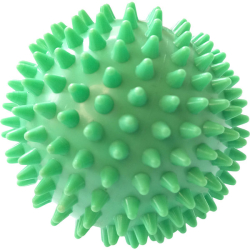 Мяч массажный 9 см E36801-6 твердый ПВХ зеленый 10020710
