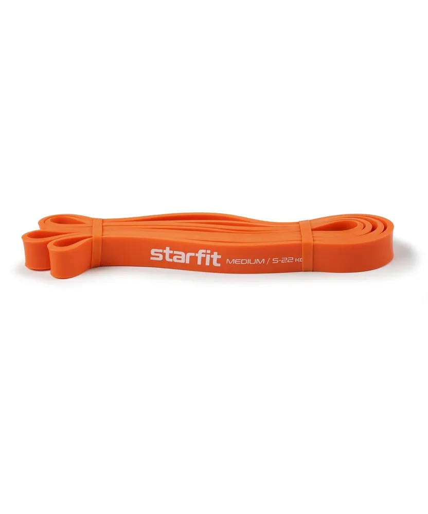 Реальное фото Эспандер ленточный StarFit ES-803 5-22 кг 208х2,2 см оранжевый УТ-00020253 от магазина СпортСЕ