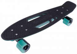 Скейтборд TechTeam пластиковый Shark 22 sea blue/black  TSL-405M