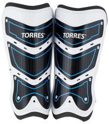 Щитки футбольные Torres Training черно-бело-синий FS1505M-BU