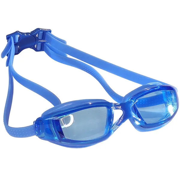 Реальное фото Очки-маска для плавания E333173-1 взрослая (синий от магазина СпортСЕ