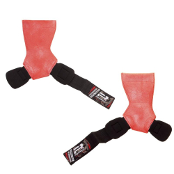 Накладки гимнастические RWS-801 black/red